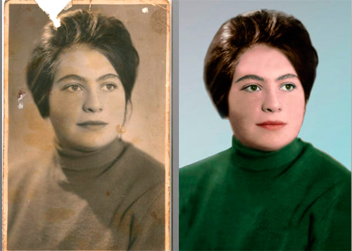 ретушь фотографий